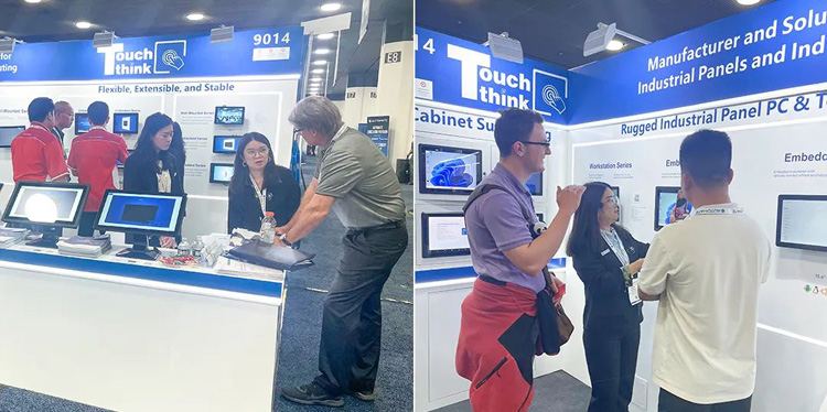 觸想AUTOMATE 2025展臺(tái)現(xiàn)場(chǎng) 觸想AUTOMATE 2025展臺(tái)現(xiàn)場(chǎng)