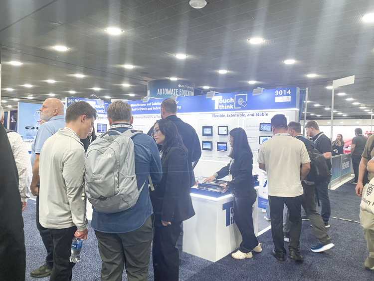 觸想Z系列新品亮相AUTOMATE 2025展臺(tái) 觸想Z系列新品亮相AUTOMATE 2025展臺(tái)